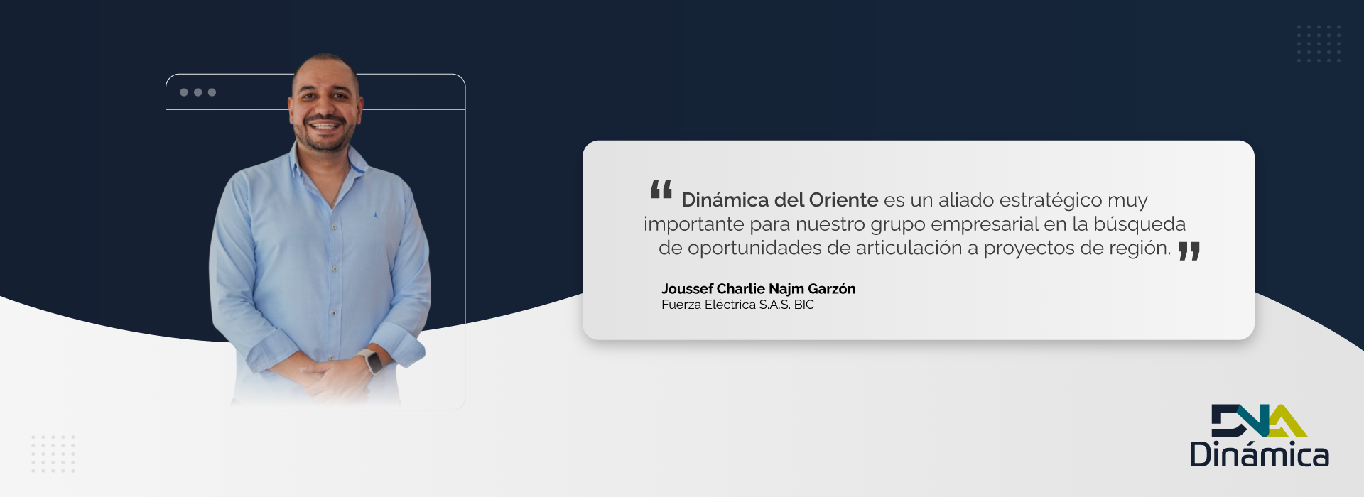 Testimonio Joussef Charlie Najm Garzón – Fuerza Eléctrica S.A.S. BIC